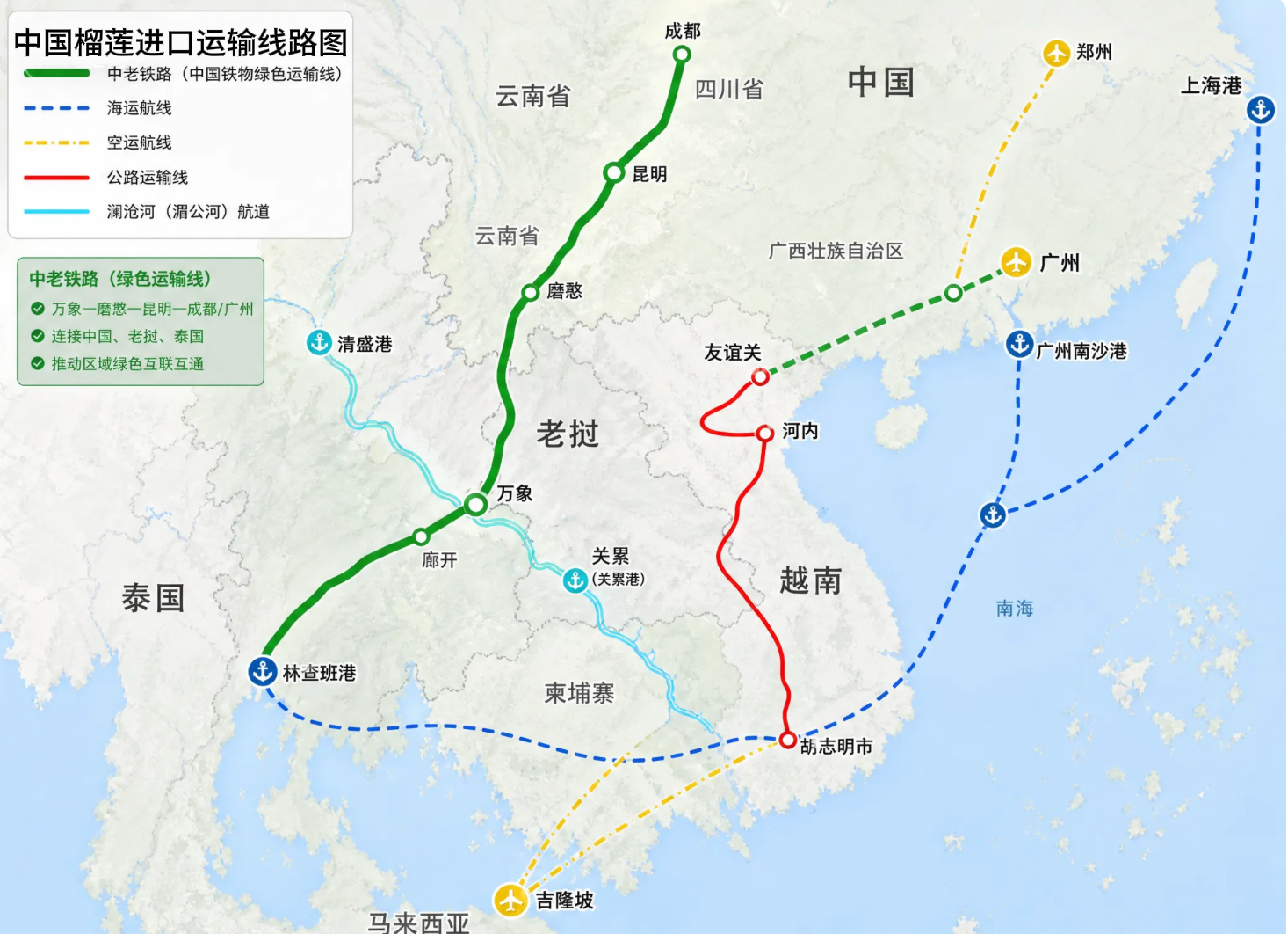 1784183049719031827 一颗榴莲的“跨国之旅”:藏在“榴莲自由”背后的中国Z6尊龙力量